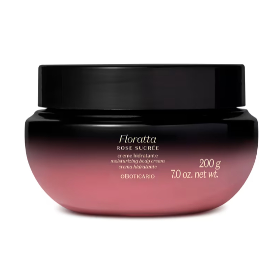 Creme Hidratante Desodorante Corporal Nativa Spa Floratta Rose Sucrée 200g