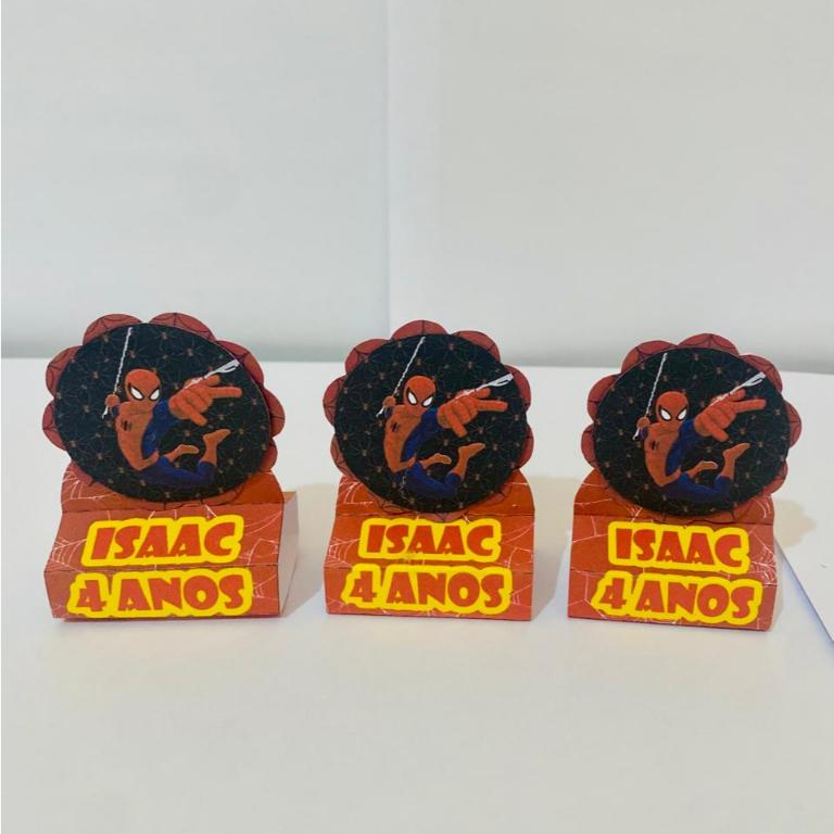 Porta Bis Duplo Homem Aranha | Lembrancinhas Personalizadas | Aniversario | Festa
