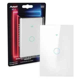 Interruptor Inteligente Touch  Wi-Fi Avant Neo