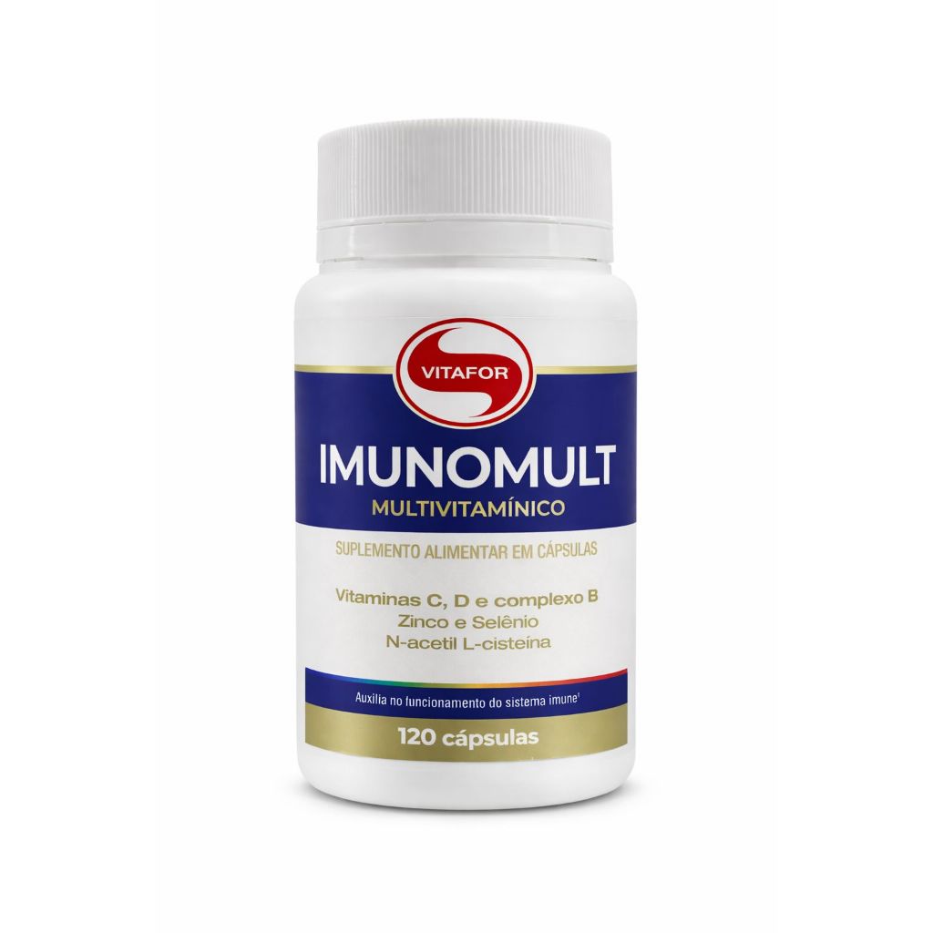 Imunomult Multivitamínico 120 Cápsulas Vitafor