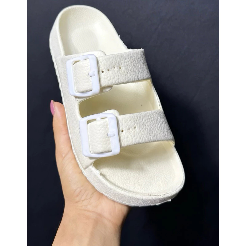 Chinelo Sandália Nuvem Unissex Estilo Birken Duas Tiras Ajustável Confortável Plataforma Leve
