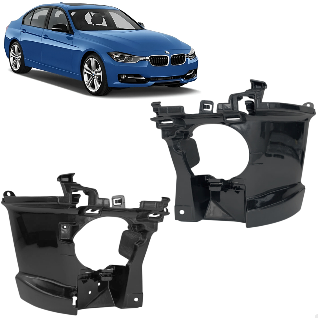 Suporte Grade Milha Frontal Bmw 320i 328i 2013 2014 2017 Par 51117386149 51117386150