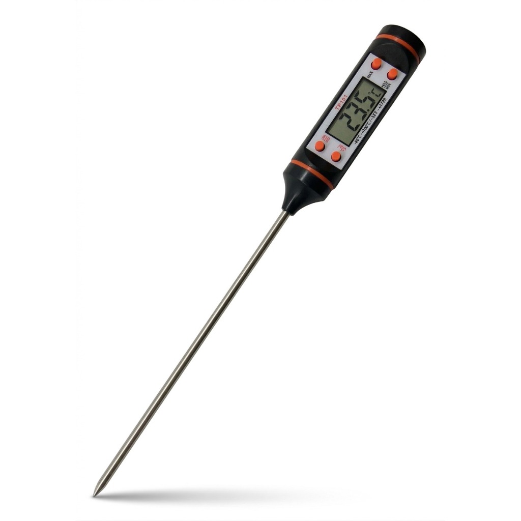 Termômetro Digital Culinário Cozinha Profissional Tipo Espeto Inox Tp101