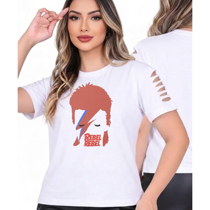 Camiseta David Bowie Rebel Rebel