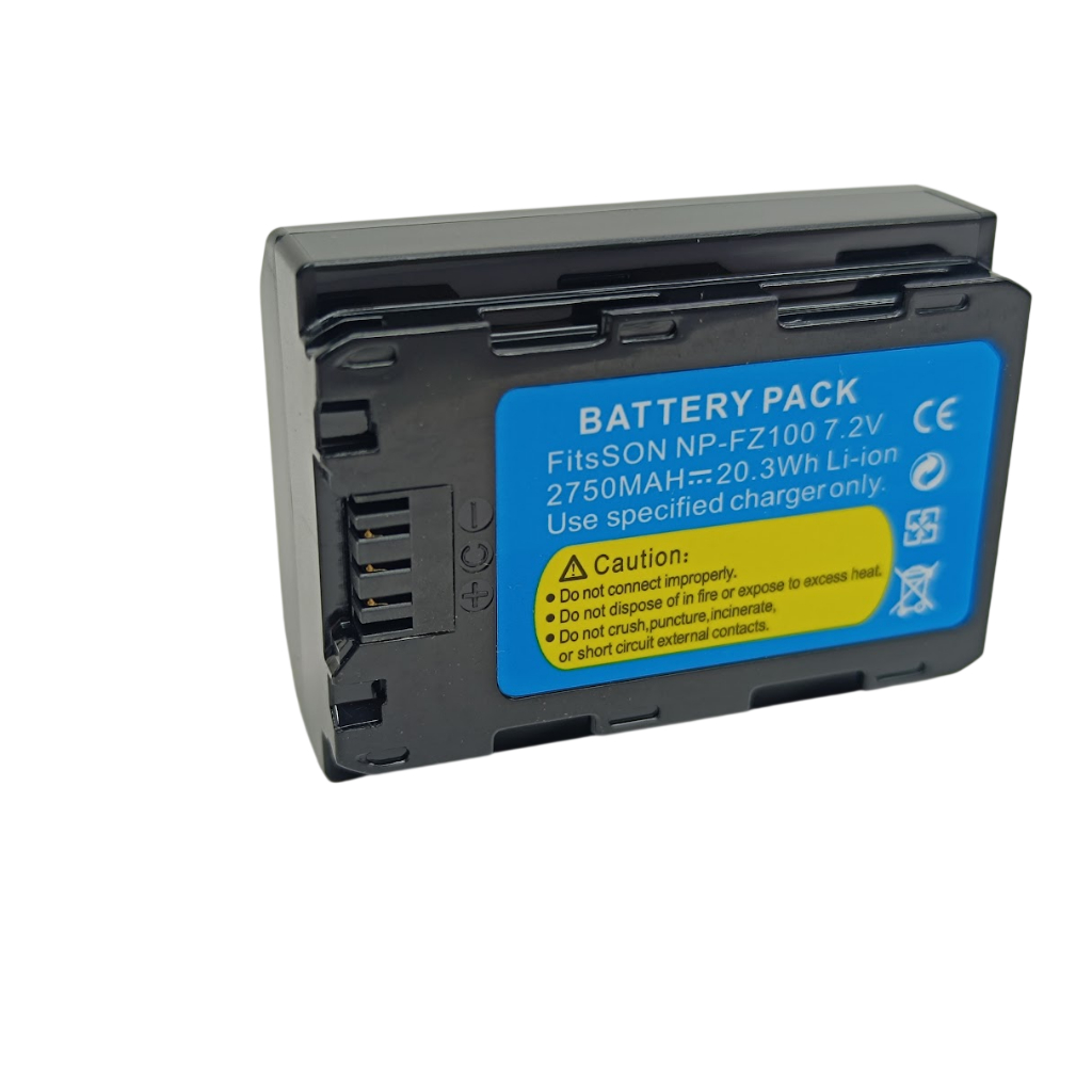 Bateria BATTERY PACK Np-fz100 2750mah Pra Sony A7M3 A9 A7R A7III A7RA7III A7III