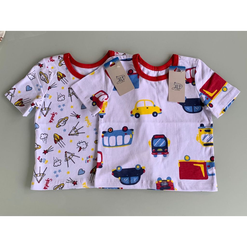 Camiseta Infantil 100% Algodão Premium Estampada | Blusa Infantil Masculina 2 a 12 Anos Confortável Colorida