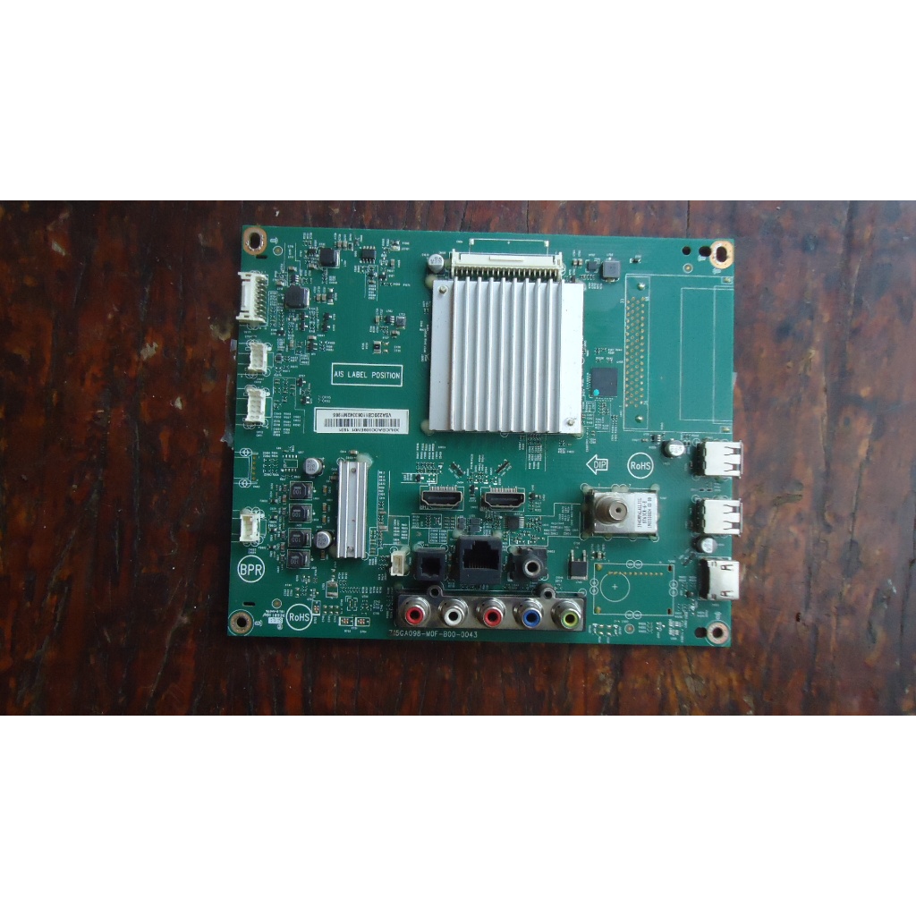 placa principal tv aoc 32s5195/78g 715ga098 m0f b00 usado
