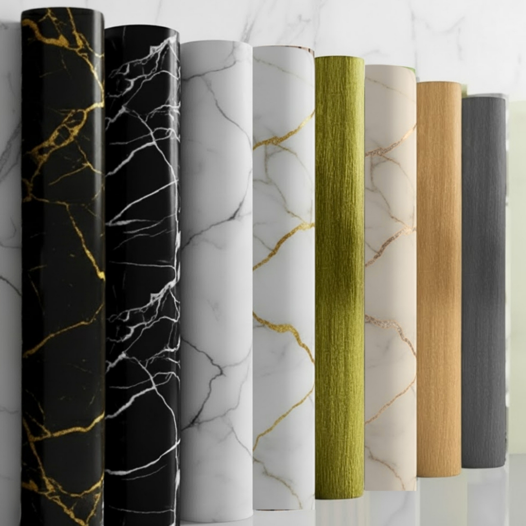 Placa Decorativa Papel de Parede Em PVC Adesiva Facil Aplicacao