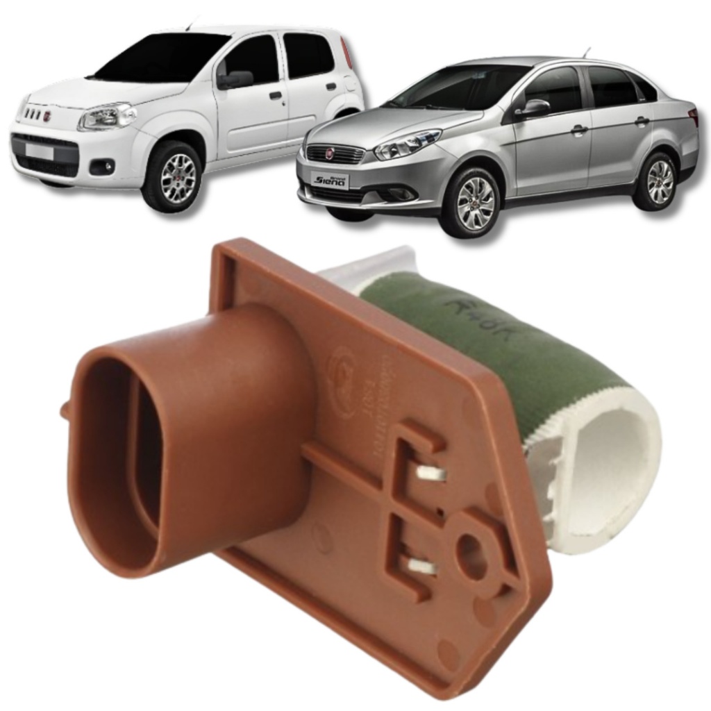RESISTÊNCIA DO ELETROVENTILADOR FIAT UNO 1.0/1.4 2010/ GRAND SIENA