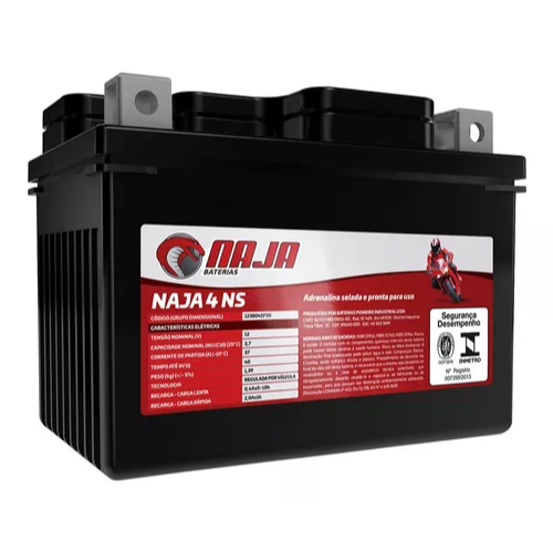 Bateria De Motos Yamaha Neo 125 Ytx4l-Ns Naja