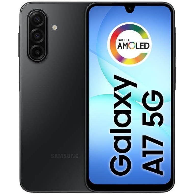 Celular Samsung Galaxy A17 5G, 128GB, 4GB, 50MP Tela 6.7" - Preto