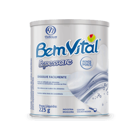bem vital espessare lata de 225g espessante sem lactose sem glutem