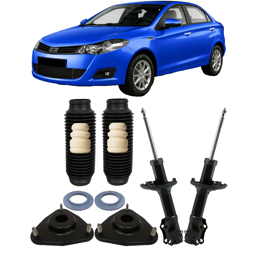Kit Batentes Coxim + Amortecedor Dianteira Celer 2012 2013 2014 2015 2016 2017 A 2018