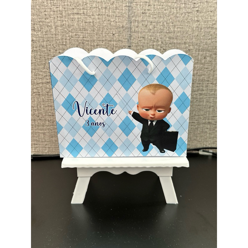Sacolinha PODEROSO CHEFINHO personalizada | PEGUE E MONTE | Lembrancinha | Festa Infantil | Aniversário