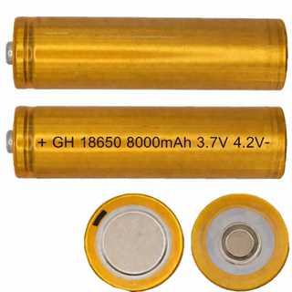 Ba-teria 18650  3,7v 4,2v 6800,9800 mAh  Recarregável Para Lanterna Tática em Oferta na Shopee