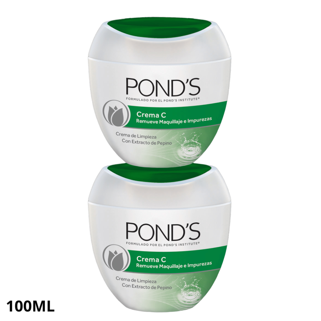 POND'S C removedor de Maquiagem e Impurezas Creme De Limpeza Com Extrato De Pepino 100GR