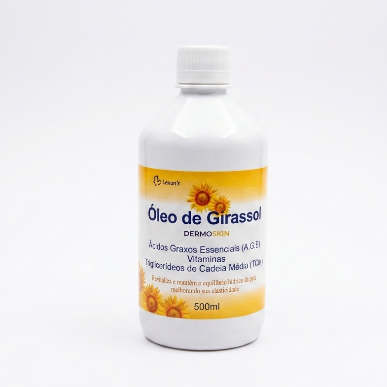 Óleo de Girassol Cicatrizante 500ml AGE - Hidratação, Escaras e Regeneração - Dermoskin em Oferta na Shopee