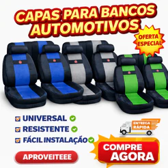 Jogo Capa De Banco Automotivo Fiat Nylon Resistente Universal Palio Uno Mobi Argo Strada Siena Punto Cronos Luxo