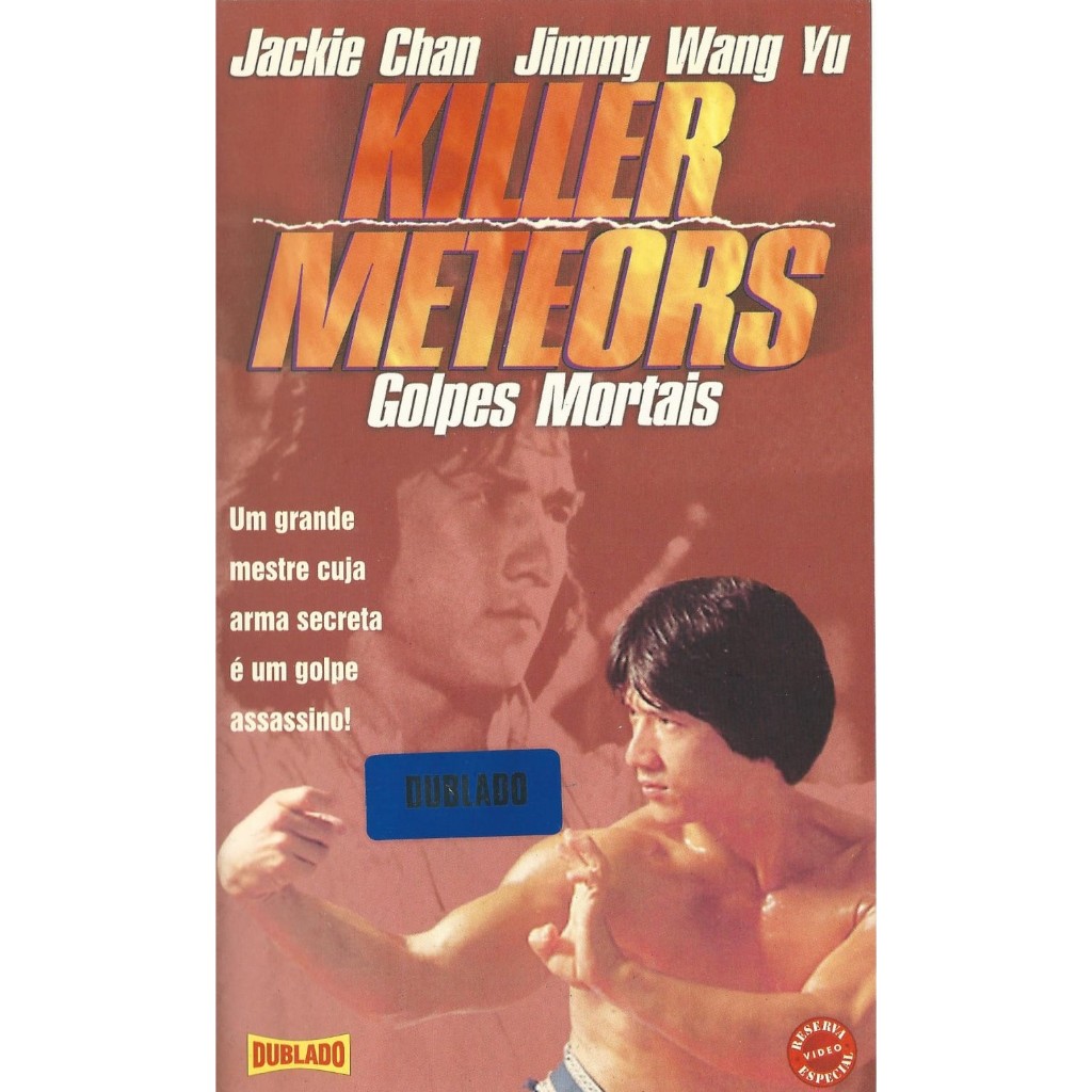 VHS/DVD KILLER METEORS GOLPES MORTAIS (The Killer Meteors) Dublado/Jackie Chan/Reserva Especial *FILME RARO