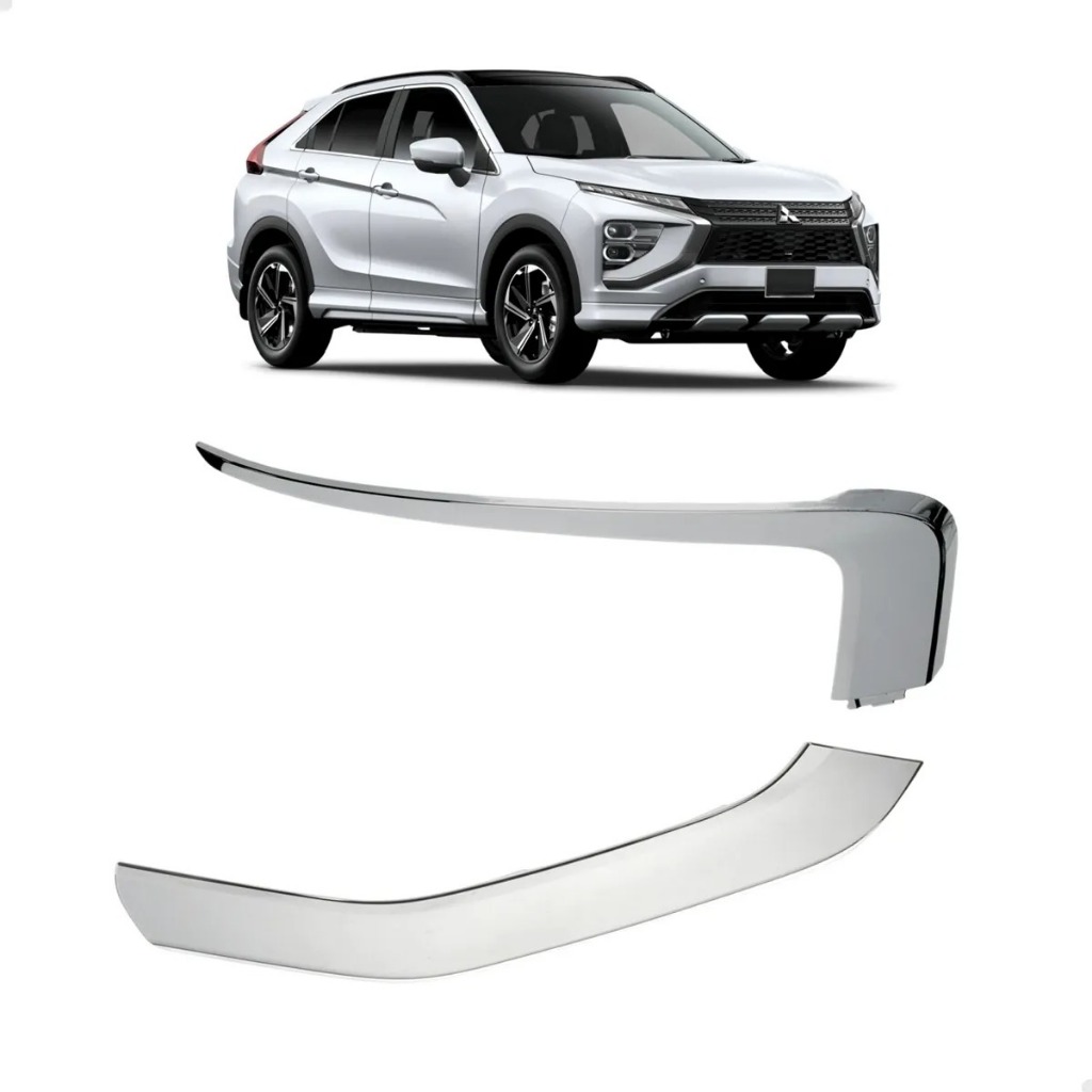 Kit Friso Cromado Dianteiro Eclipse Cross 2023 2024 2025 2026 2027 Direito Passageiro 6407A422