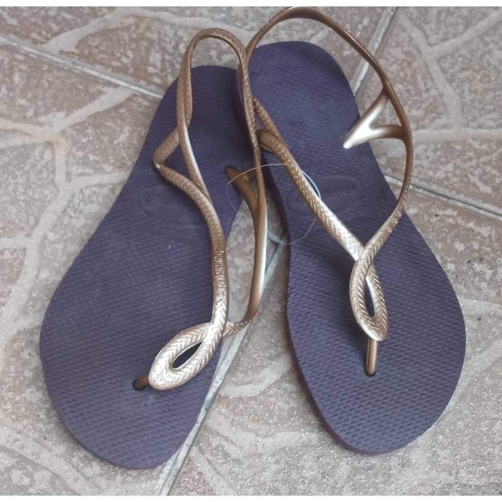 Chinelo luna print sandália havaianas varias cores