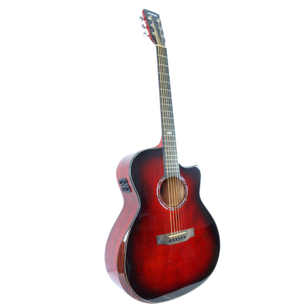 Imagem Violão Elétrico Sonn Premium  Cherry Burst 41"