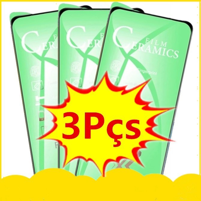 Kit com 3PCS Película De Cerâmica 3D 9D Para SAMSUNG A04/A04S/A04E A14/A14 5G A20/A30/A50/A30S/A50S/ A20S /A33 A34 A51