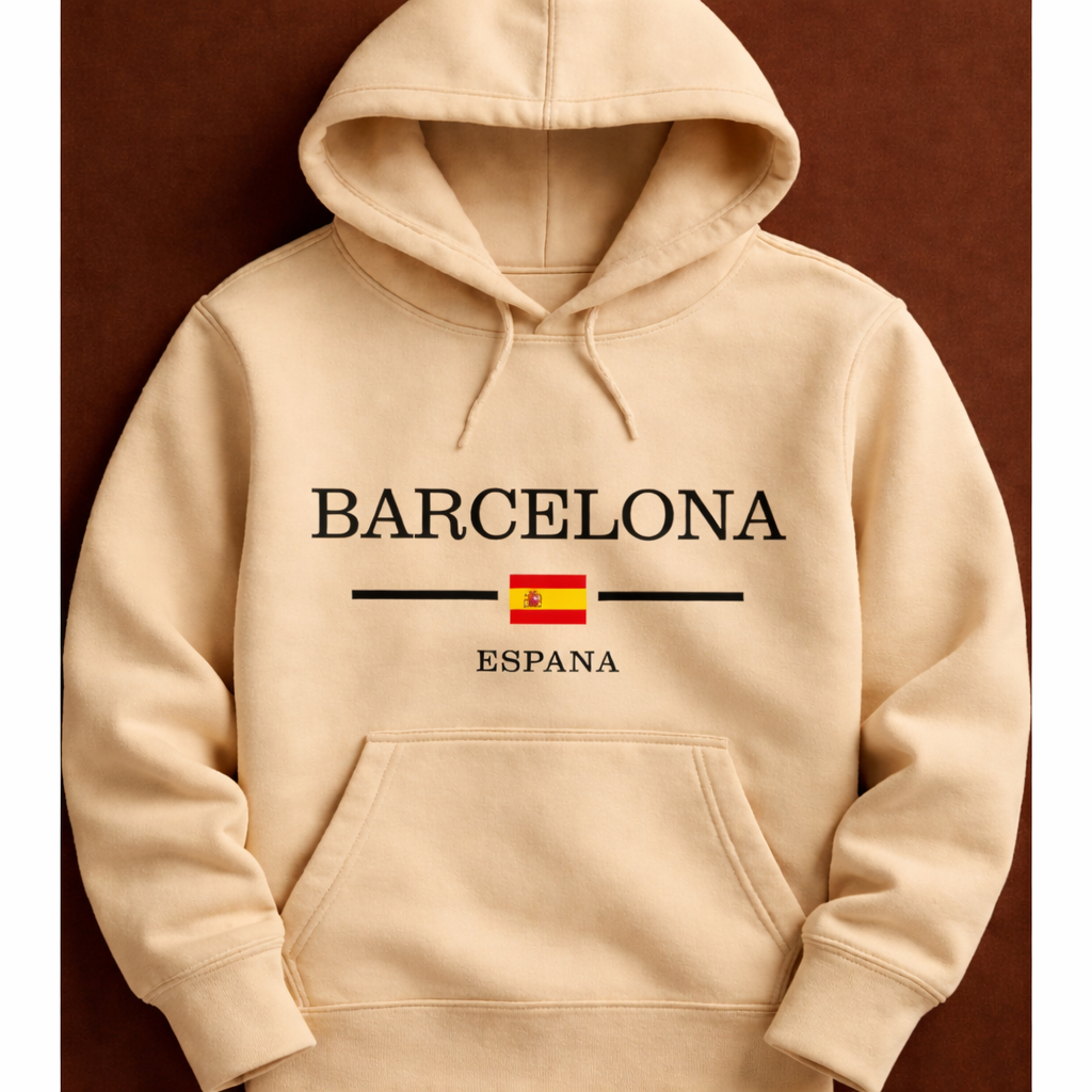 Agasalho Blusa de Frio Moletom Espanha Infantil e Juvenil Algodão Premium e Flanelado