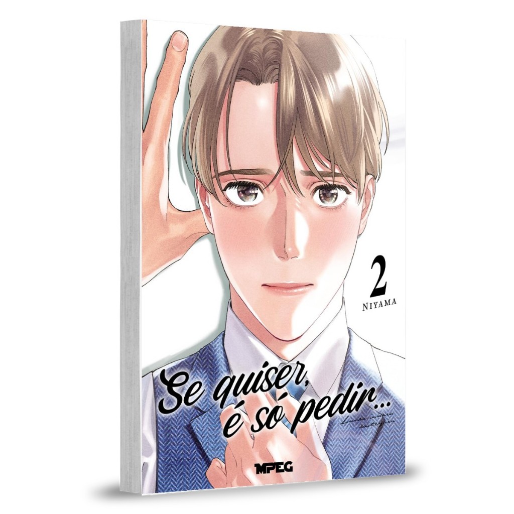 Capa do livro Mangá - Se quiser, é só pedir - Volume 2 - por Niyama - Editora MPEG