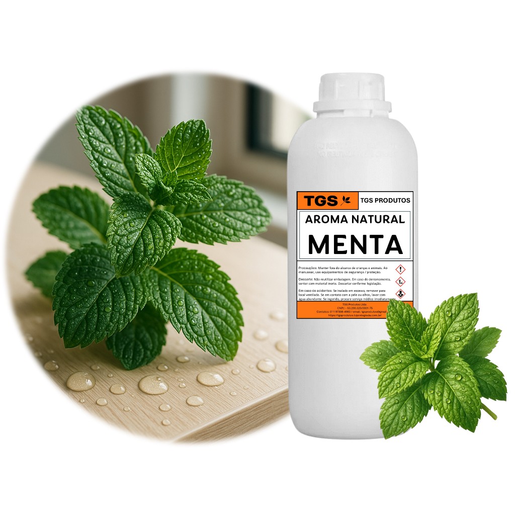 ESSÊNCIA Alimentícia MENTA 30 mL - AN Aroma Natural para Alimentos & Bebidas