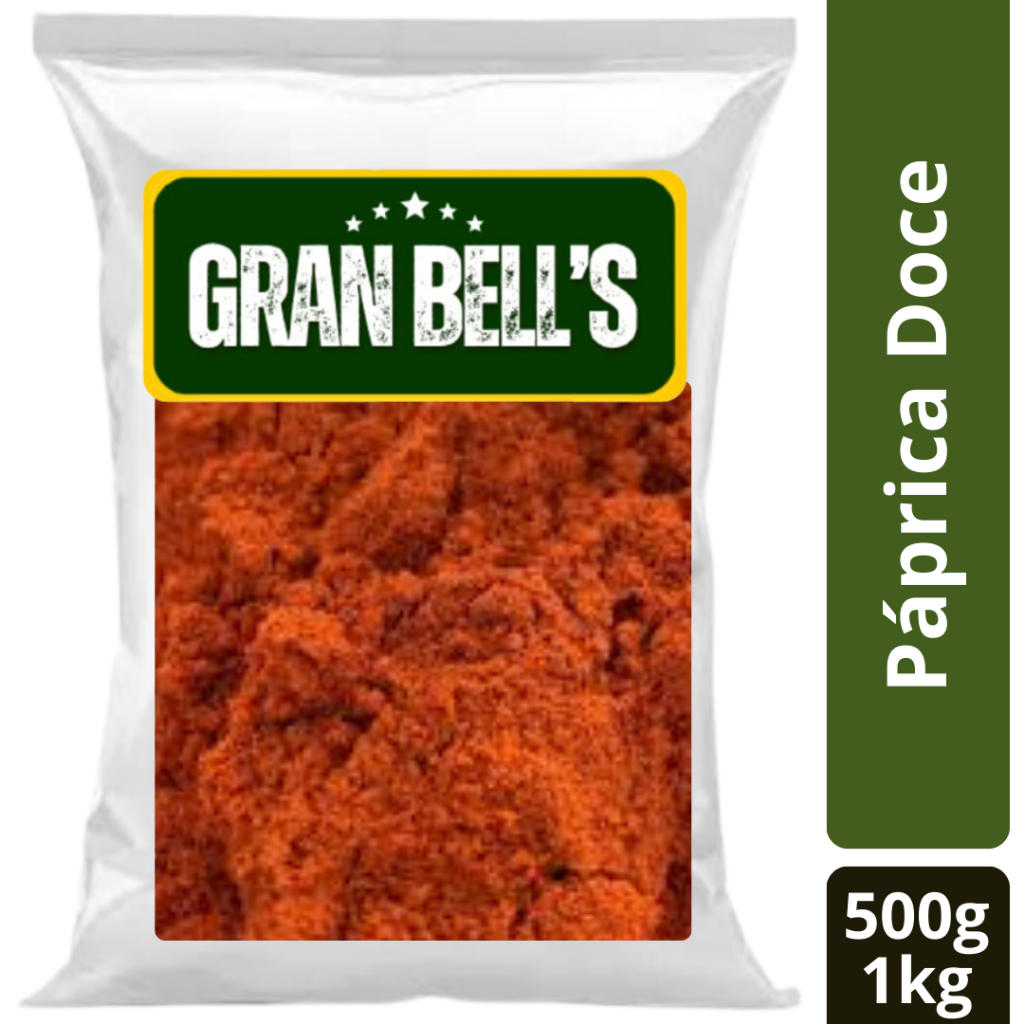Páprica Doce Tempero GRAN BELL'S 1kg - Culinária Sabores do Brasil