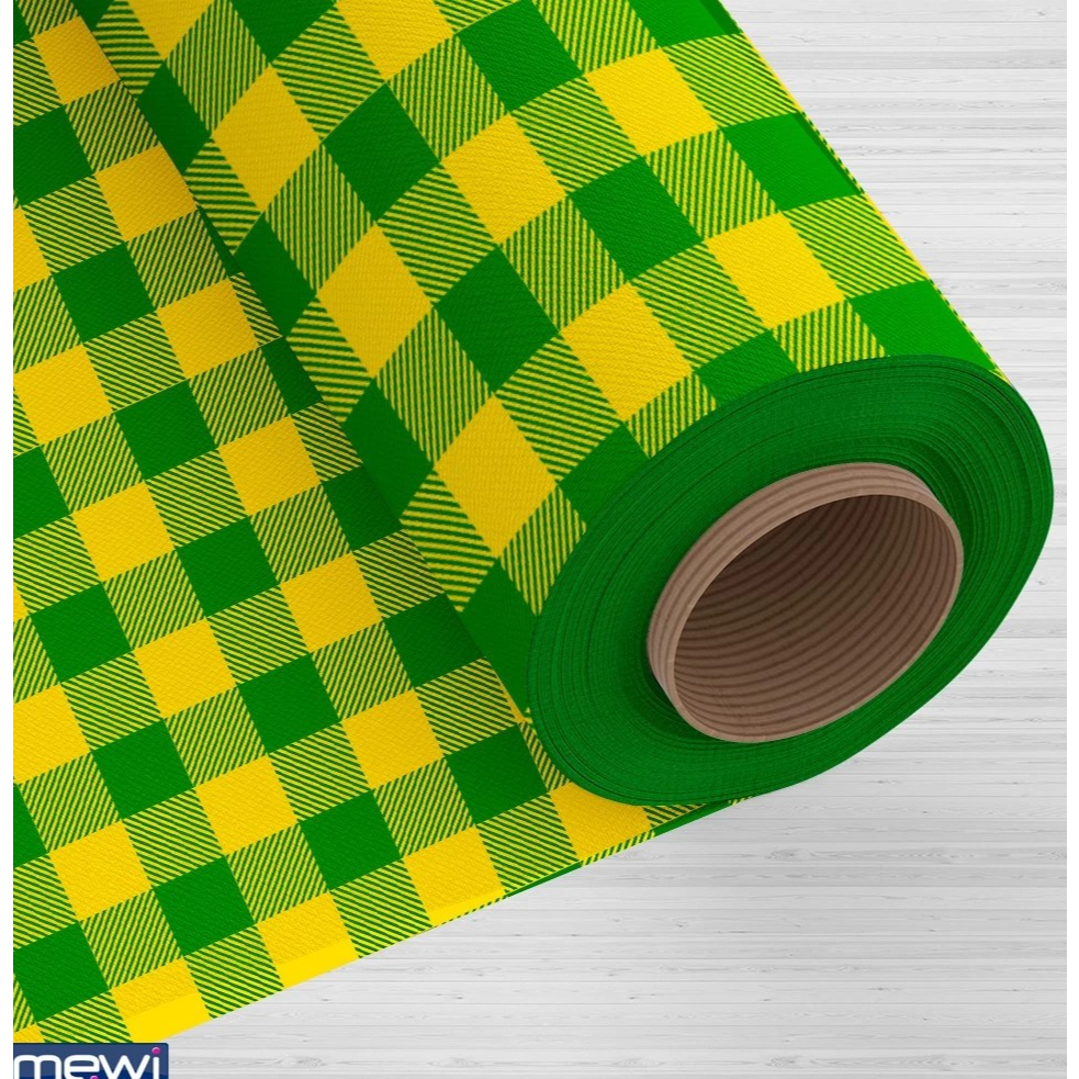 Toalha de mesa em TNT 40G ,Xadrez/Amarelo, Decoração ,festa junina, Copa do mundo, BRASIL