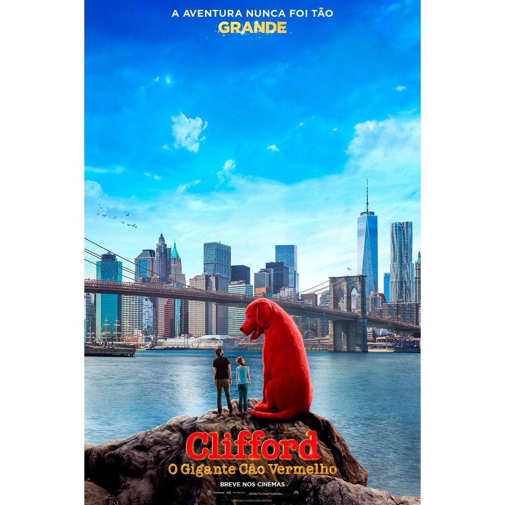 DVD Clifford: O Gigante Cão Vermelho - 2021 - (Dual-Audio) - 1080p HD Por 25.99