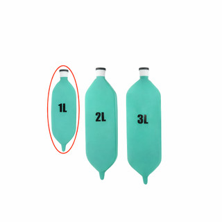 Balão Respiratório Reinalação 1L Latex Free Veterinário Anestesia Ventilação Manual Alta Durabilidade