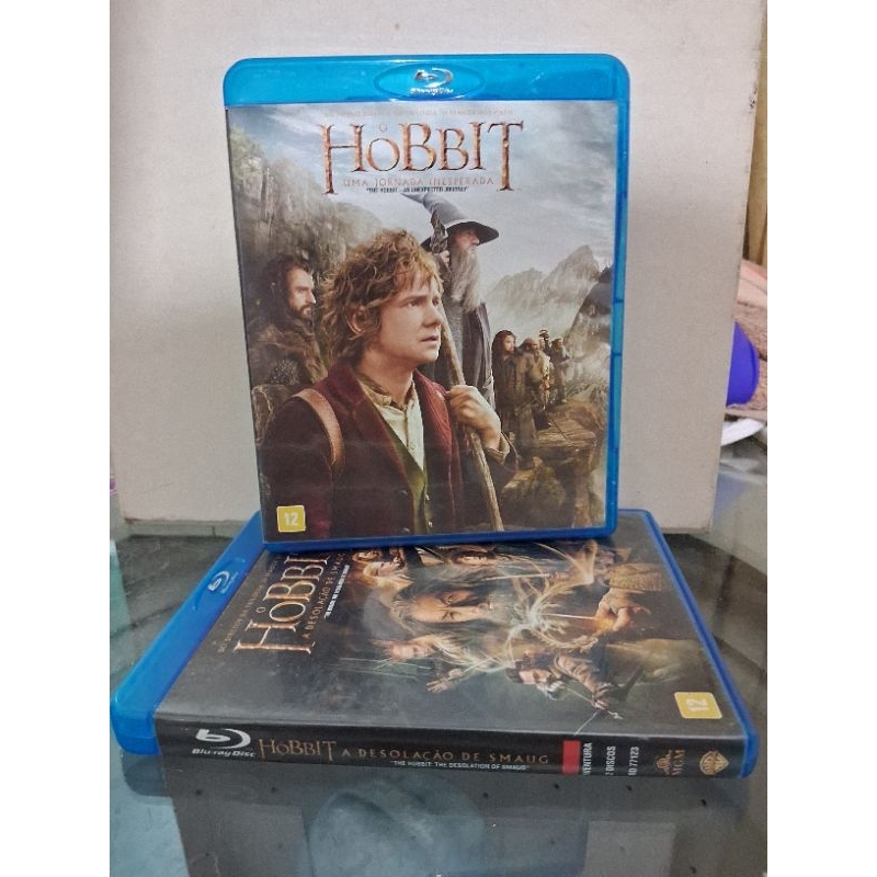Blu-ray O Hobbit Uma Jornada Inesperada + Blu-ray O Hobbit A Desolação de Smaug Original