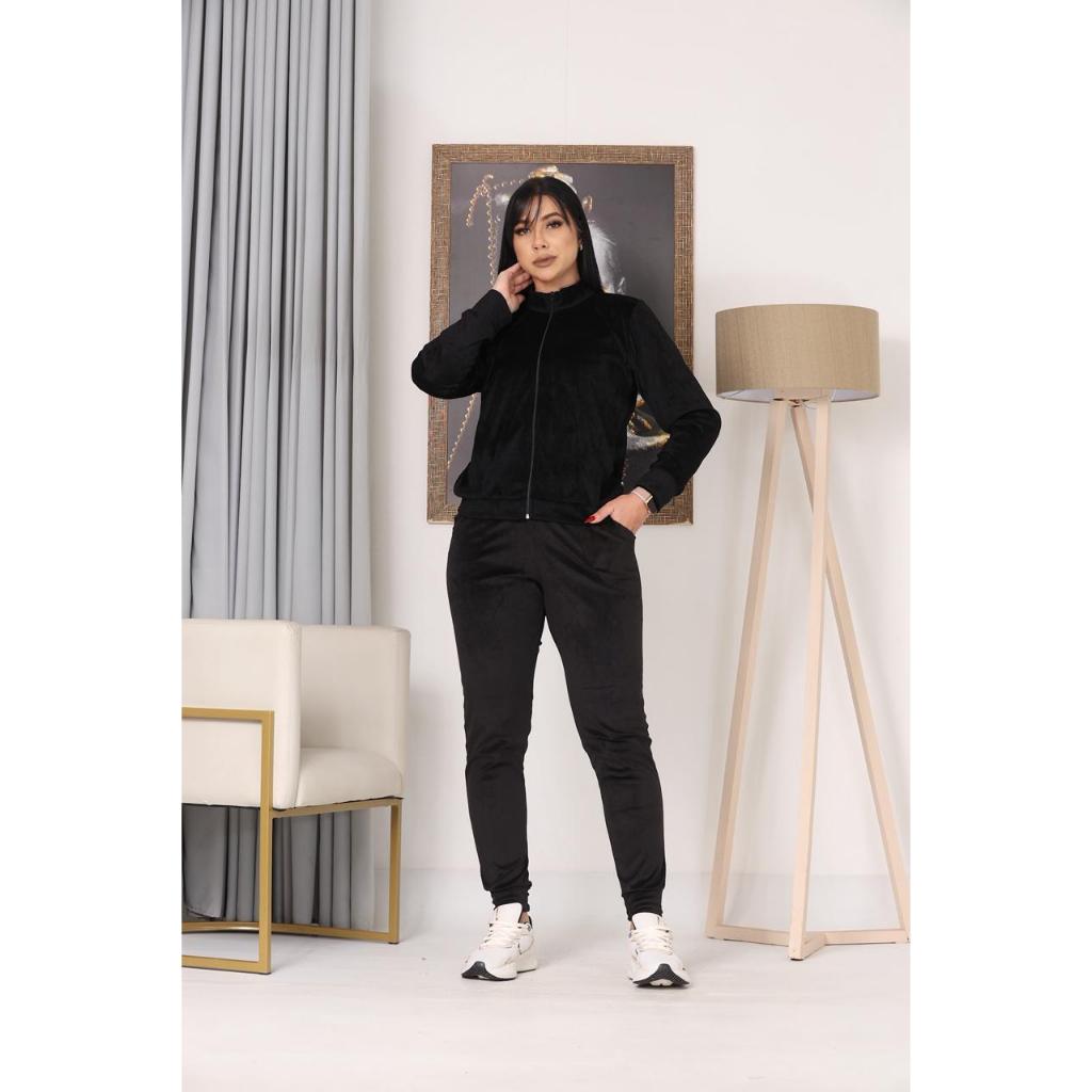 CONJUNTO DE PLUSH CALÇA E BLUSA INVERNO — imagem 2 de 2