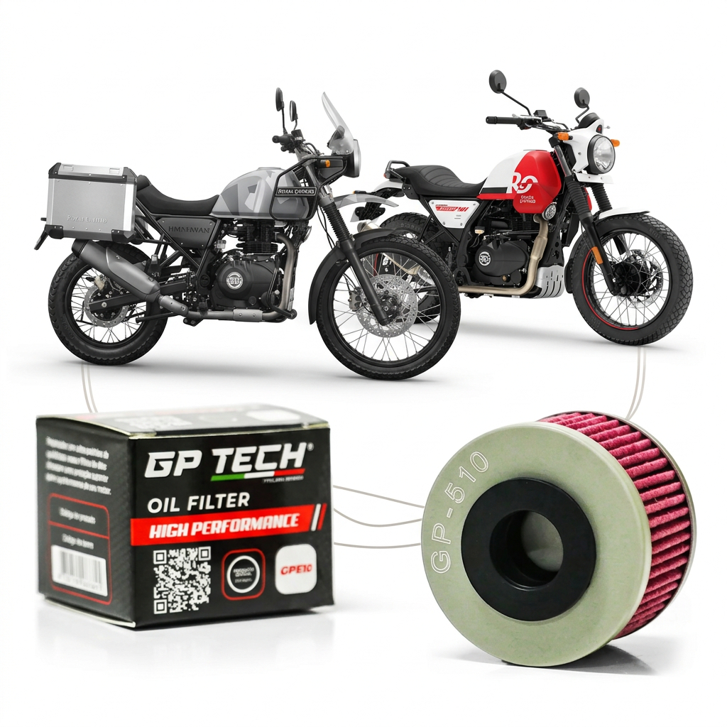 FILTRO DE OLEO GP TECH ROYAL ENFIELD 411 HIMALAYAN ABS 18-24 / SCRAM 411 22-24