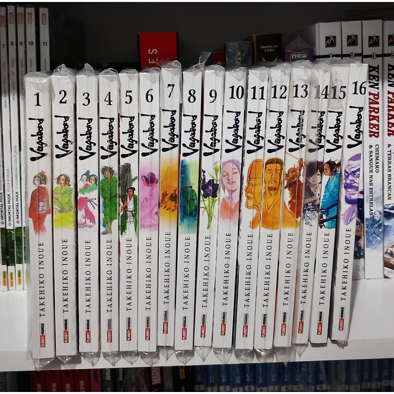 Pacote Vagabond vol.1 ao 16 ( Panini )