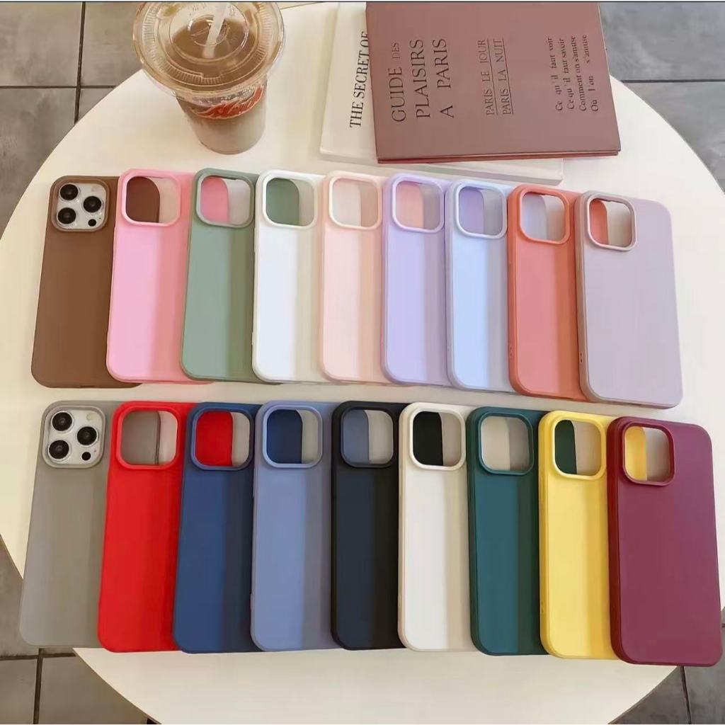 Premium Capinha Case Silicone Aveludada Para iPhone 14/14 PLUS/14 PRO/14 PRO MAX Premium