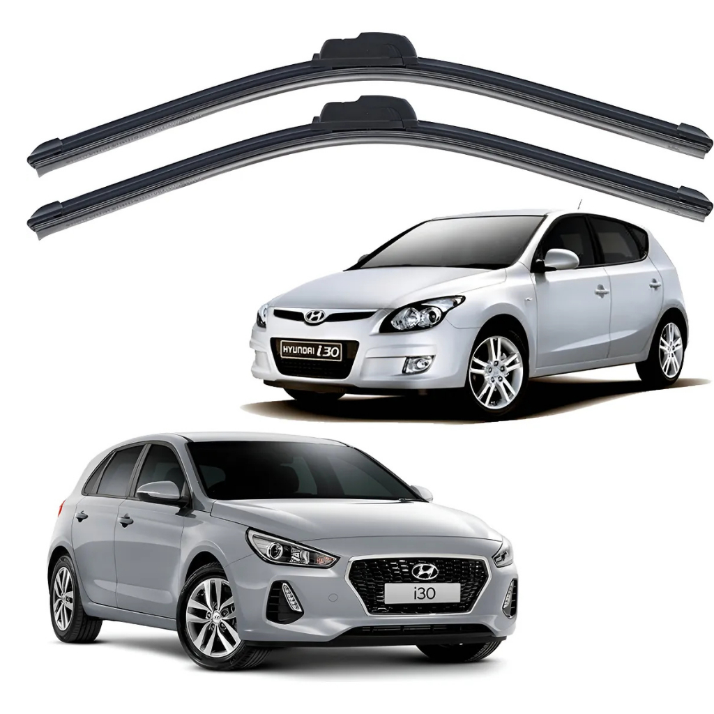 Par Palheta Limpador Parabrisa Silicone I30 Paleta Limpador do Parabrisa Hyundai I30 2012 à 2019