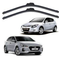 Par Palheta Limpador Parabrisa Silicone I30 Paleta Limpador do Parabrisa Hyundai I30 2012 à 2019