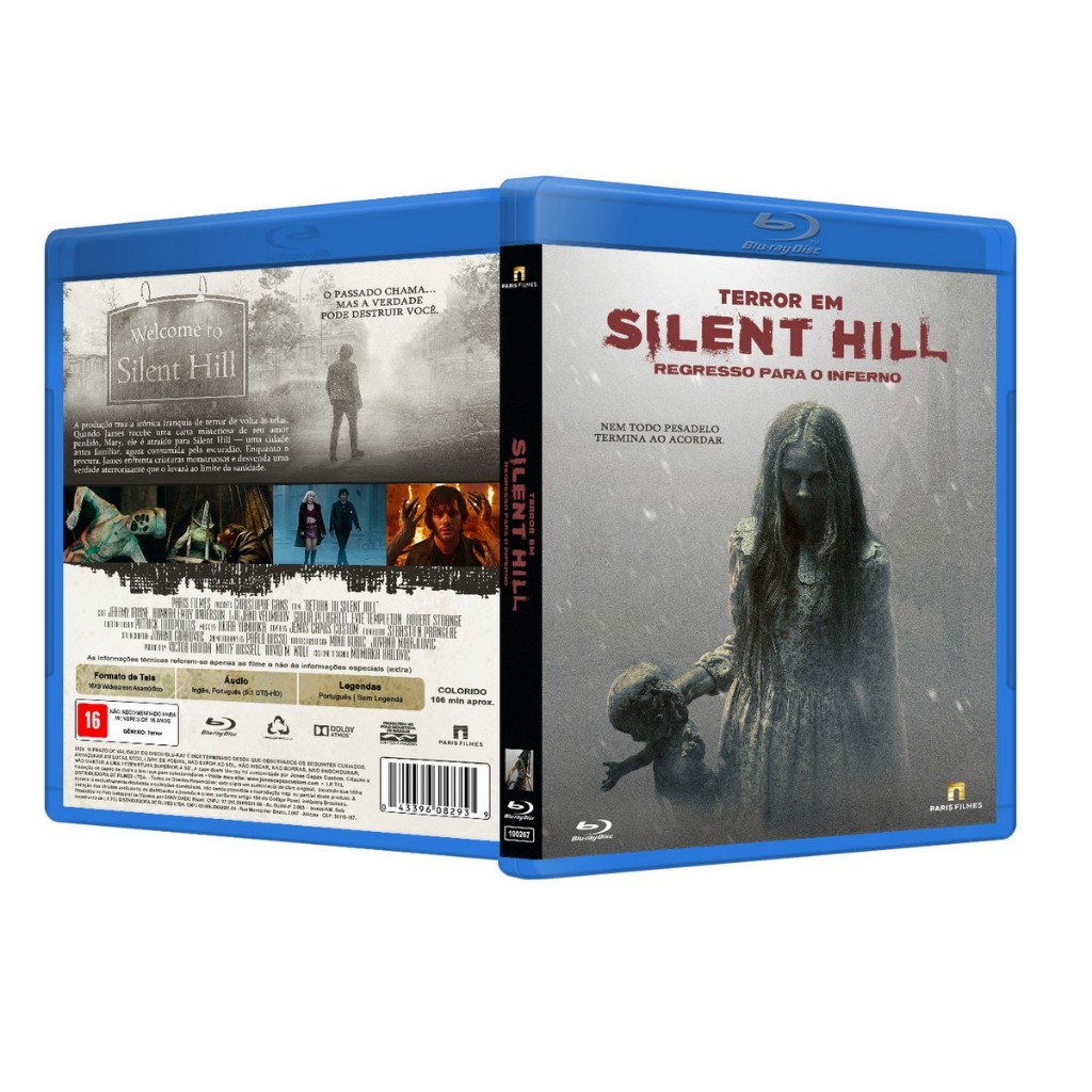 Blu-ray: Terror Em Silent Hill - Regresso Para O Inferno DUB/LEG [PERSONALIZADO]