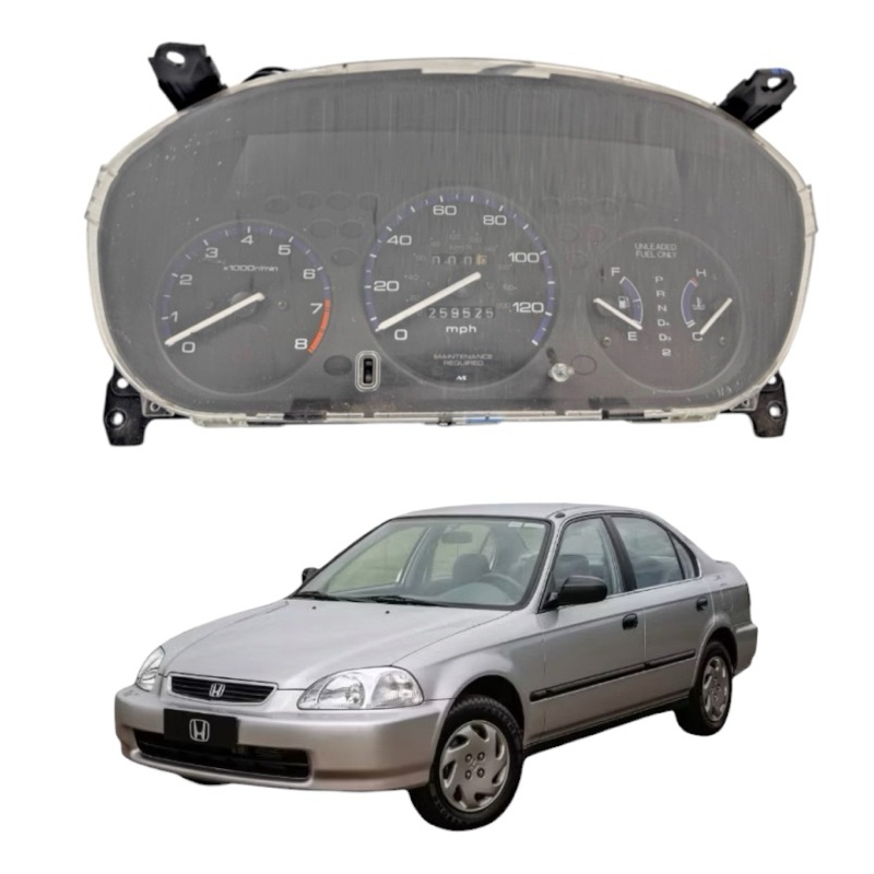 painel de instrumento automático Honda cívic 1996 a 2000 original