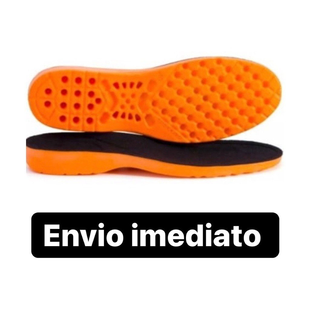 Kit 2 Pares Palmilha Ortopédica Anatômica Soft Gel Confortável Macia Reduz Dores nas Pernas Esporão