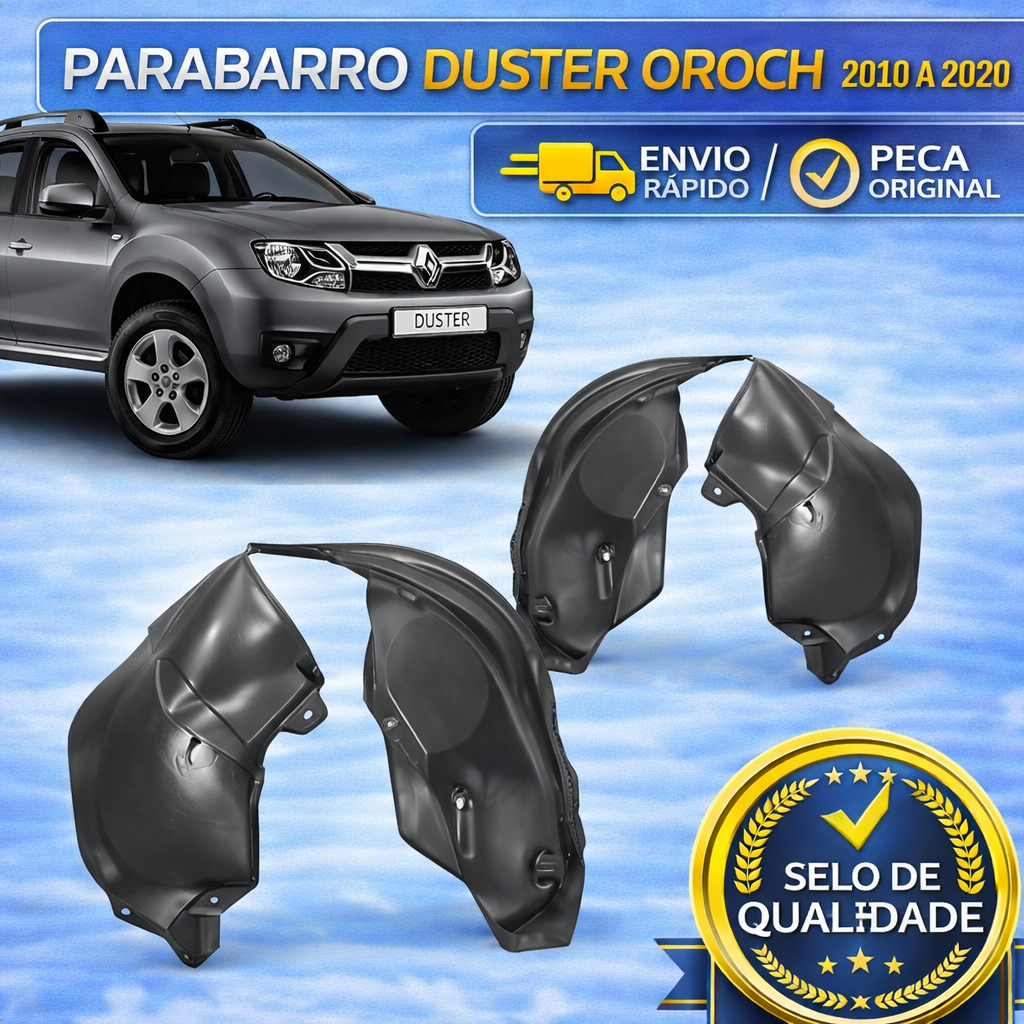Parabarro Duster Oroch ANO 2010 A 2020
