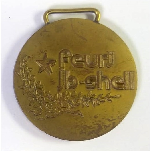 Antiga medalha dos Jogos Universitários organizados pela FEURJ - provavelmente déc 70