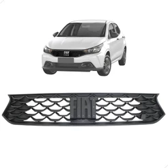 Grade Radiador Fiat Argo Trekking 2020 2021 2022 Preto