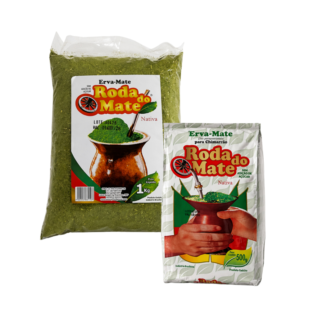 Erva Mate Roda do Mate Tradicional  1kg ou 500g