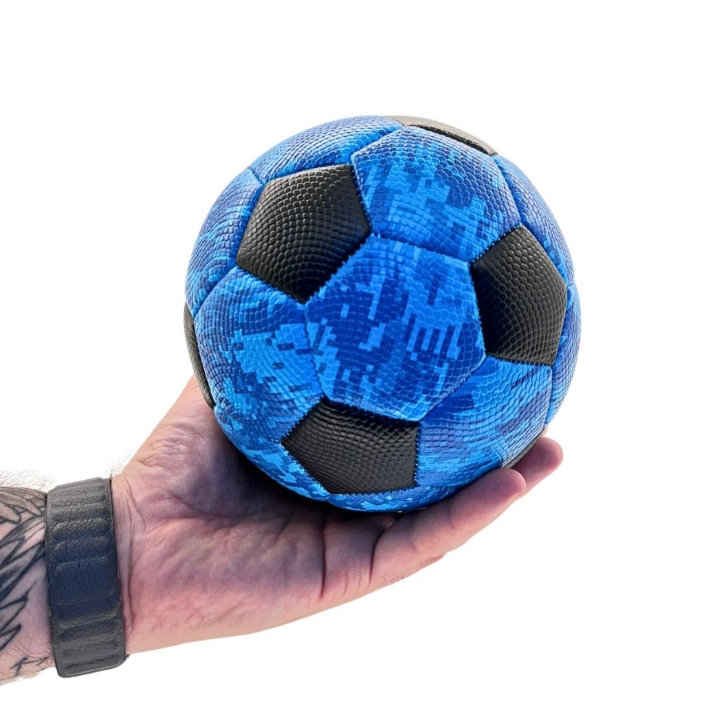Mini Bolas de Futebol e Vôlei  N°3 - Couro Sintético Costurada Coloridas, ENVIAMOS CHEIA