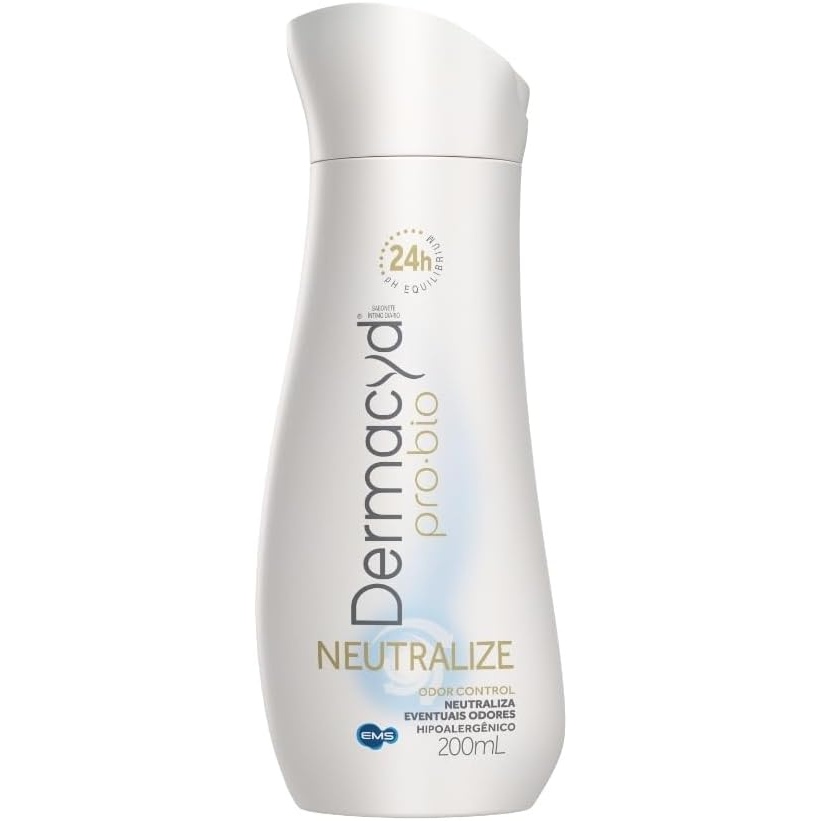 Dermacyd Sabonete Líquido Íntimo Neutralize 200 ml – pH Equilibrado, Tecnologia Odor Control para Frescor 24h, Proteção.